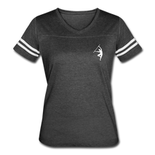 Load image into Gallery viewer, Warrior - Women’s Vintage Sport T-Shirt - vintage smoke/white
